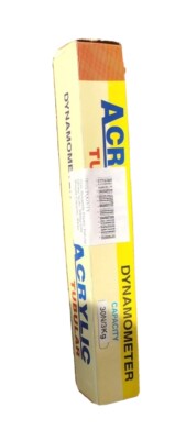 Spring Scale Dynamometer Acrylic Tubular Spring Balance High Resolution 30n/3Kg