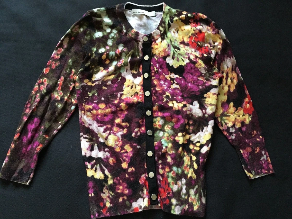 Karen millen hotsell floral cardigan