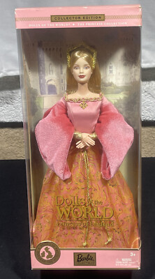 BARBIE COLLECTION EDITION DOLLS OF THE WORLD PRINCESS OF ENGLAND