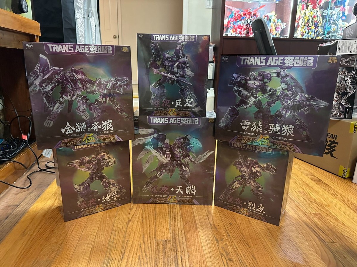 NEW COMPLETE Predaking Cang-Toys CT-Chiyou COMBINATION TRANSFORMER 