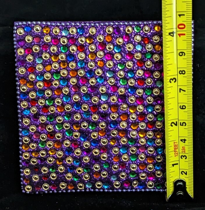 Pier 1 Imports Set Of 4 Jeweled Coasters New eBay