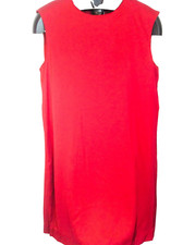 Mango Dress Women Size 10UK Short Red Dress New With Tag Lined Summer Party