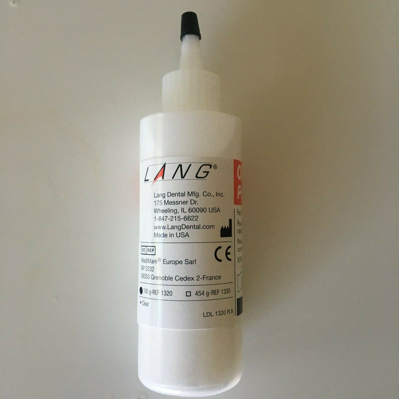 Lang Dental OrthoJet Selfcuring Resin Clear Powder 1320 eBay
