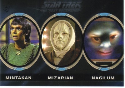The Complete Star Trek: TNG Teil 1 Aliens card A9