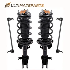 Front Shock Struts Assembly w/ Sway Bar Links for 2009-2015 Honda Pilot 3.5L