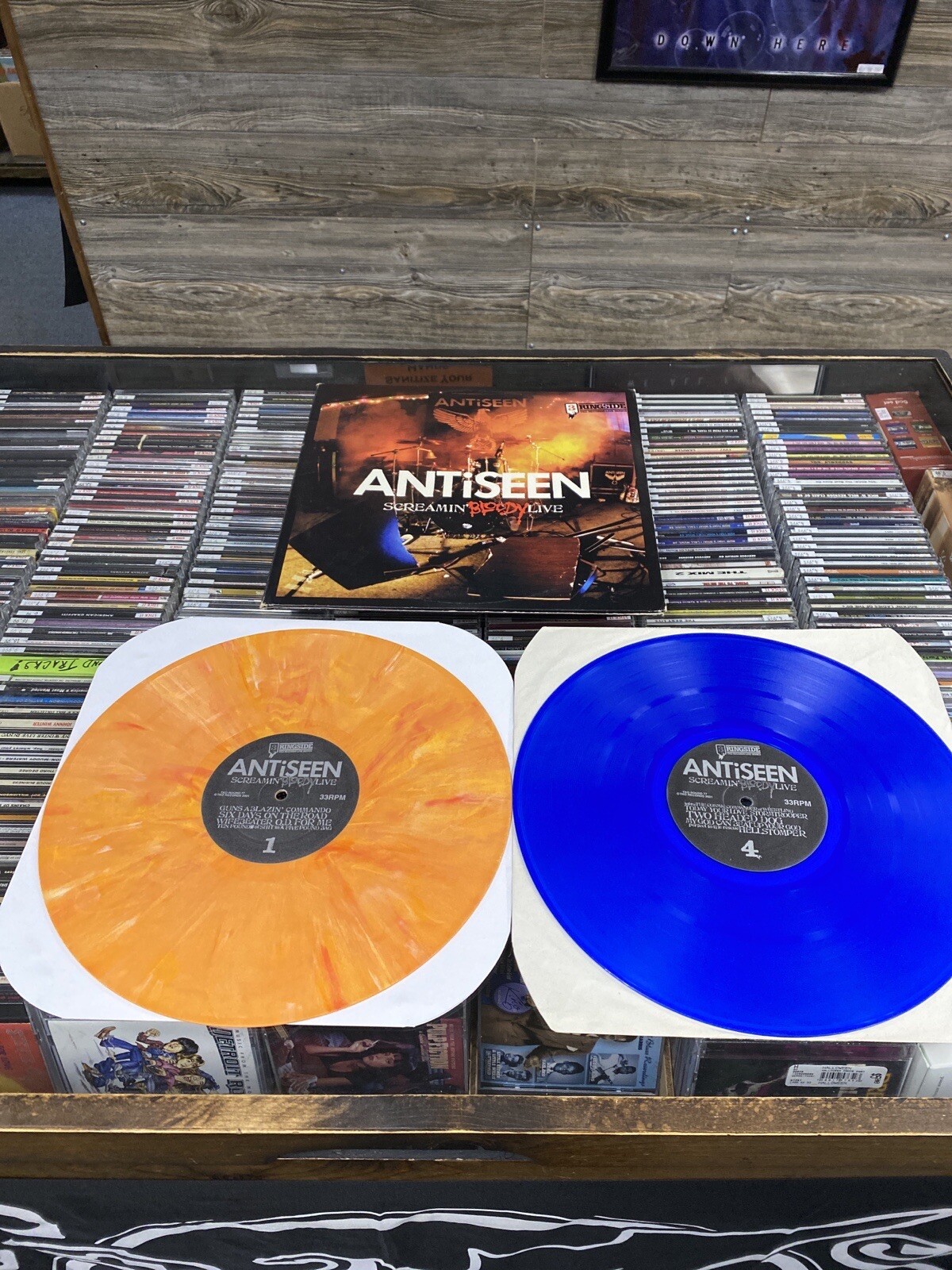 Antiseen- Screamin’ Bloody Live- 2001 Limited Edition-2 LP