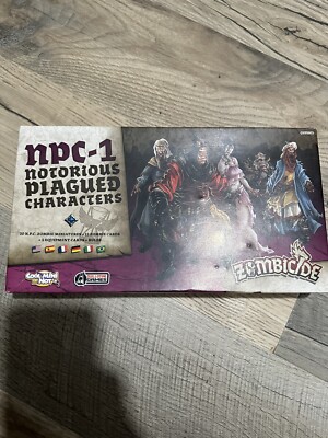 Notorious Plagued Characters 1 - Zombicide Black Plague | Generación X