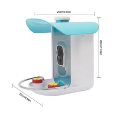 Solar Bird Feeder with Waterproof?1080p HD Camera Night Vision AI Recognition