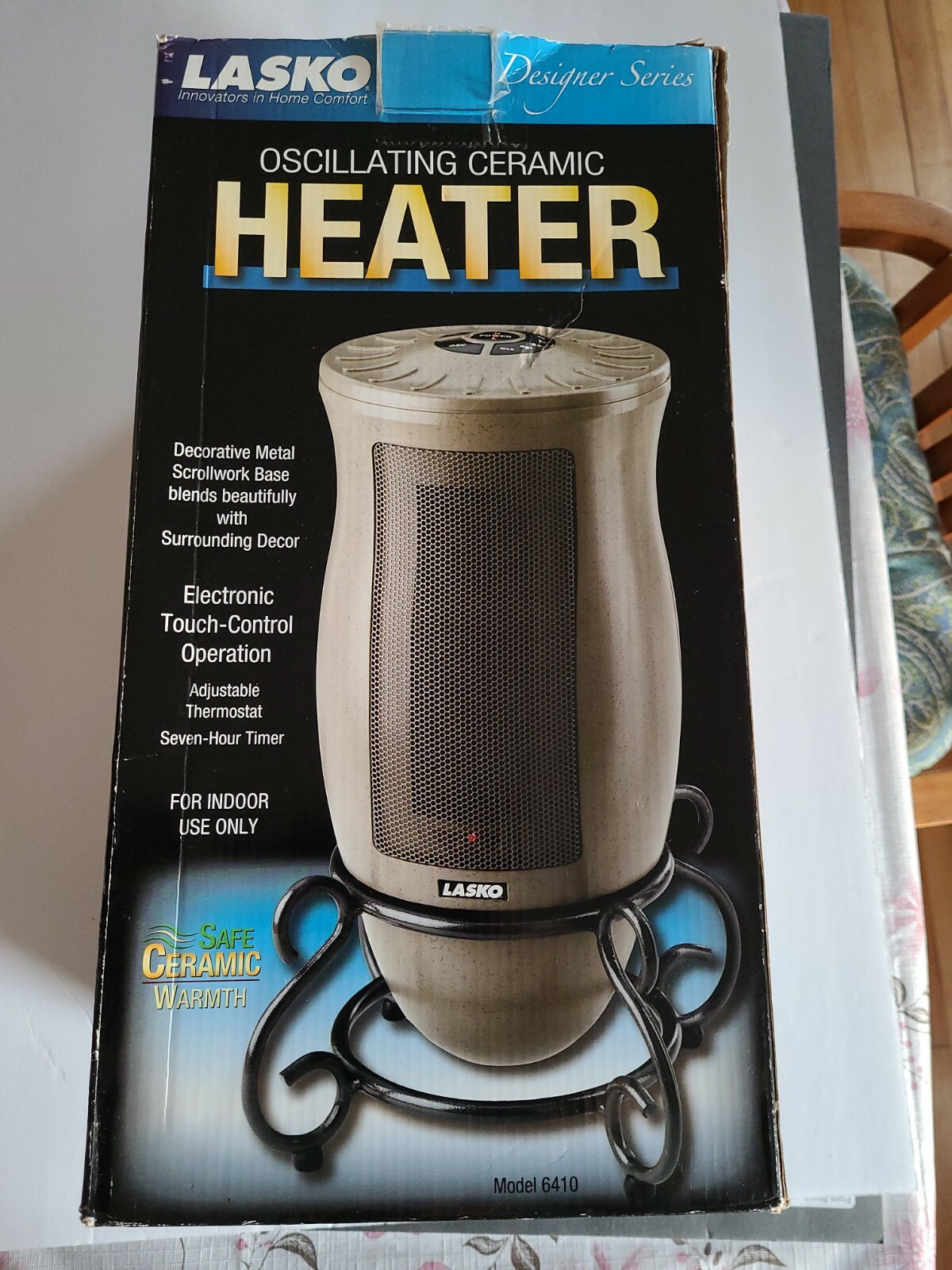 Lasko Designer Series Oscillating Ceramic Heater 6410 | eBay