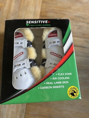 ZANDONA CARBON AIR SENSITIVE TENDON BOOTS - HORSE M / WHITE