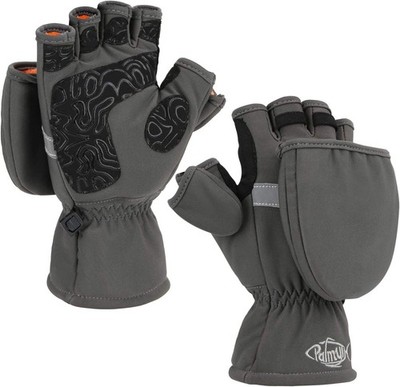 Ice Fishing Gloves Convertible Mittens Flip Fingerless Mitt W/ Thinsulate 3M