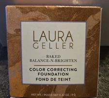 LAURA GELLER  Baked Balance-n-Brighten Color Correcting Foundation - Tan, 0.32oz
