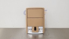 12 Ford F250 Super Duty Crew Cab Front Center Roof Overhead Console Tan