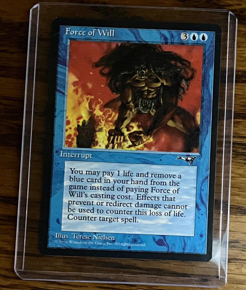 Collectible Individual Force of Will Card Games in English for