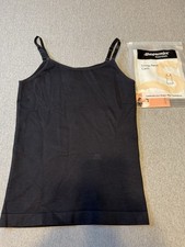 Shapermint Women s Black Scoop Neck Cami Adjustable Straps