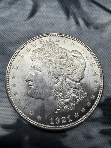 1921 D MORGAN SILVER DOLLAR! BEAUTIFUL UNCIRCULATED Coin! WOW! #1