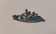 MONOPOLY BATTLESHIP Ship Boat Mover TOKEN Silver Board Game Replacement Piece