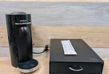 Nespresso Krups Vertuo Coffee Machine Black With Pod Drawer Descaler Solution