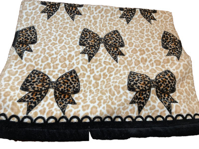 KASSAFINA HAND TOWEL (1) ANIMAL PRINT 18 X 28 100% Cotton NWT