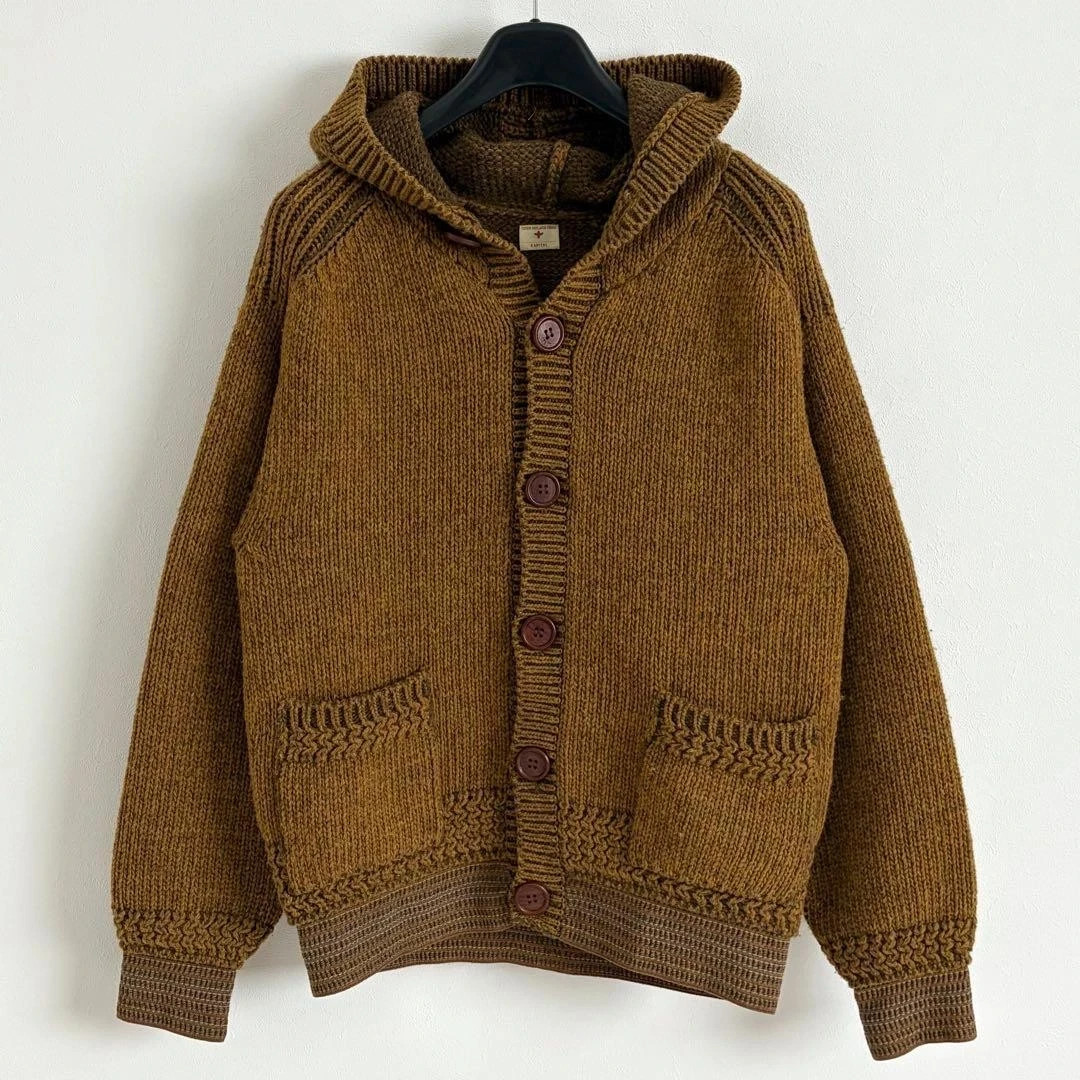 Cardigan kapital jp KAPITAL インディゴ 麻 リネン カーディガン 