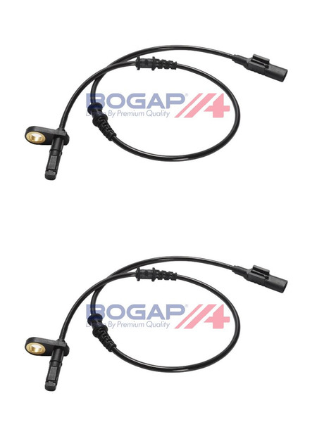 2X Bogap ABS-SENSOR Raddrehzal Vorne Links+Rechts Passend FüR Mercedes CLS E-KLA-image