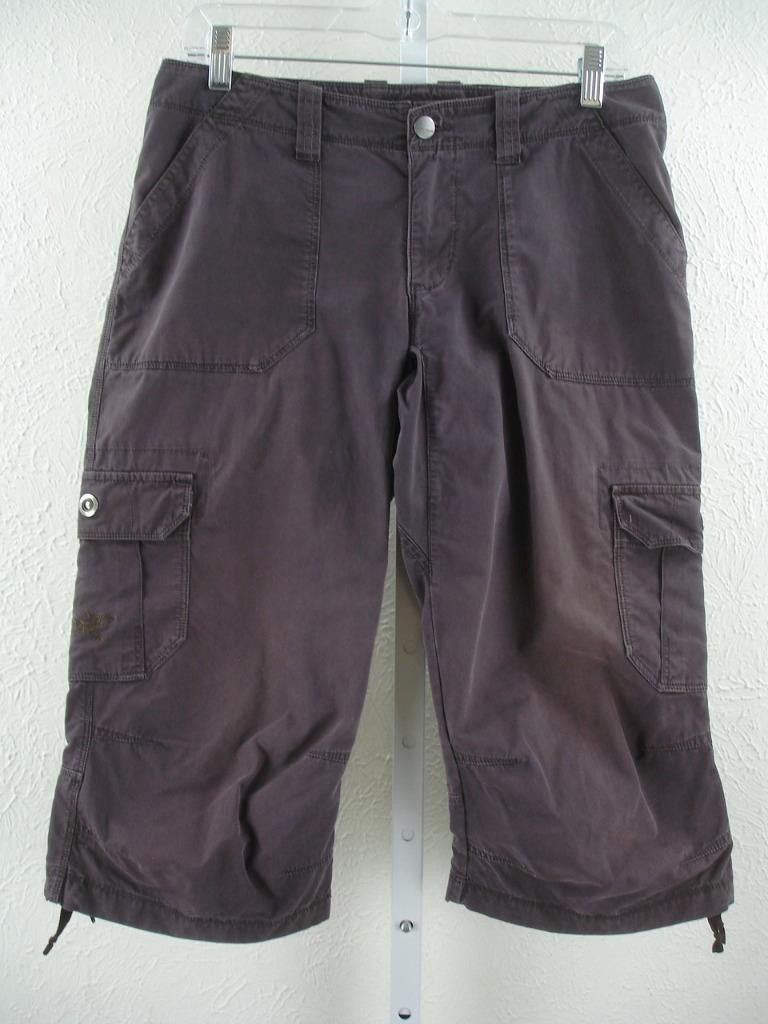 Pantaloncini lunghi donna 6 30 Arc'teryx Rampart escursionismo marrone tasche cargo arrampicata