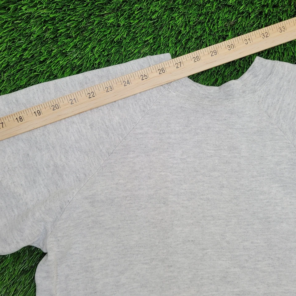 Sudadera vintage 1991 Earth Day para mujer mediana 19x22 gris Foto 3 de 4