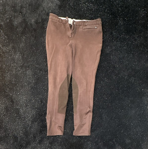 Dublin Women’s Riding Breeches/Jodhpurs Brown 12/30 Cotton/Elastane Pants