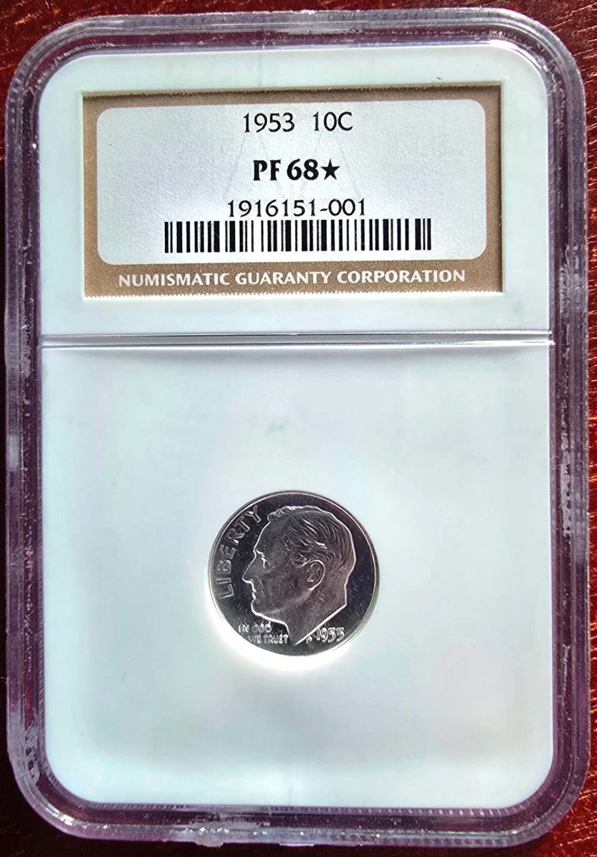 银色NGC 罗斯福1953 美分银币(1946-现在) | eBay