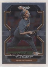 2022 Panini Prizm Draft Picks Will Mabrey #PDP168 qf6