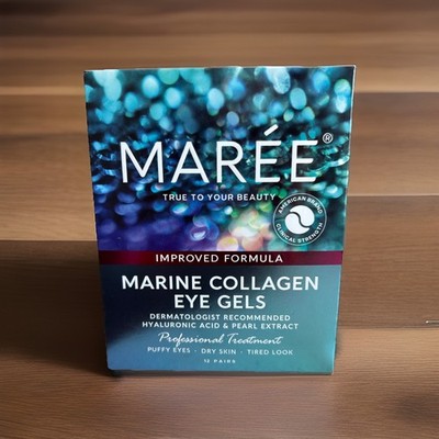 Maree Eye Gel Pads Collagen 11 Pairs Natural Marine Collagen Eye Gels (open Box)