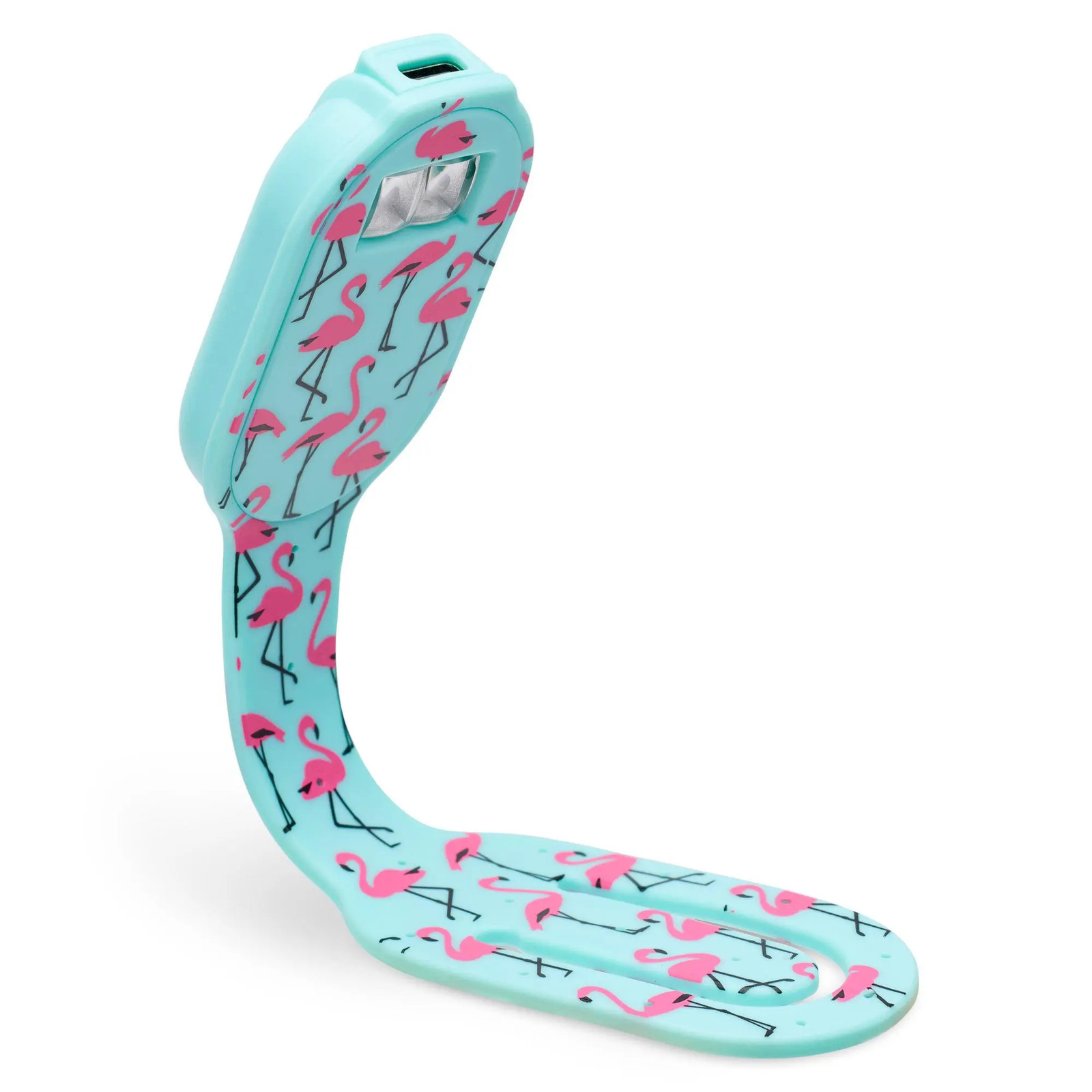 Bookchair Vertrieb Flexilight Rc (Flamingo) - Wiederaufladbares Leselicht - 2 In 1 Leselampe & Lesezeichen - Led Leselicht - Geschenk Für Leser Buchliebhaber - Deutsche Ausgabe - Image 3