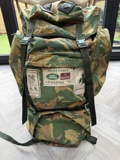 Vintage Land Rover/Rover Rucksack Backpack Made by Wynnster 1992 Challenge