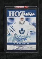 2011-12 Score Hot Rookies Signatures Ben Scrivens #538 Auto 11jd