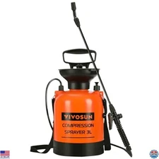 VIVOSUN 0.8-Gallon Pressure Sprayer - Pump Spray Bottle for Plants & Cleaning