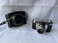 Halina Paulette Electric 35mm Film Camera Vintage Haking Original Case Spares