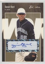2006 Just Minors Rookies Preview Gold 4/50 Daniel Bard #JRPr-01 Auto 1h1
