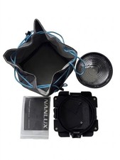 Nanux FL-12 Fresnel Lens FM Mount For Evoke 150C With Barndoors Bag - New