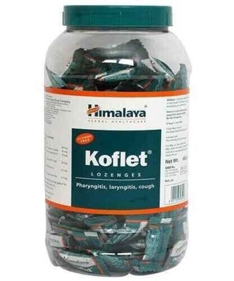 Himalaya Koflet 200 Lozenges For Dry Cough & Sore Throat Free ship