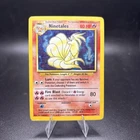 Ninetales 1999 Pokemon Vintage Card Base Set Holo Rare #12/102 - MP/HP -j