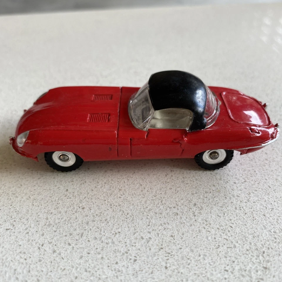 DINKY 120 Jaguar 'E' Type Convertible 1960s Original Vintage Near Mint Example - Image 3 of 4