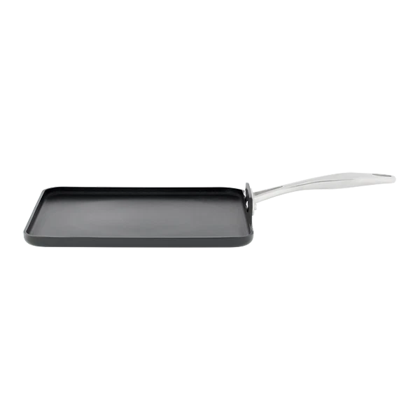 Stellar Element Hard Anodised, 28 x 28cm Griddle Pan, Non-Stick