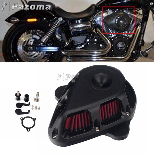 Filtro purificador de aire de alto flujo para motocicleta Harley Road Street Glide modelo 08-16 - Imagen 2 de 12