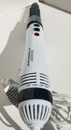 Revlon 1500 Turmalin Keramik Heiß- oder Kühlluft Lockenbürste RVHA6002 getestet