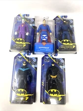 Bat Tech 6 Inch Batman, Joker, NightWing, Superman, or Metal tech Batman