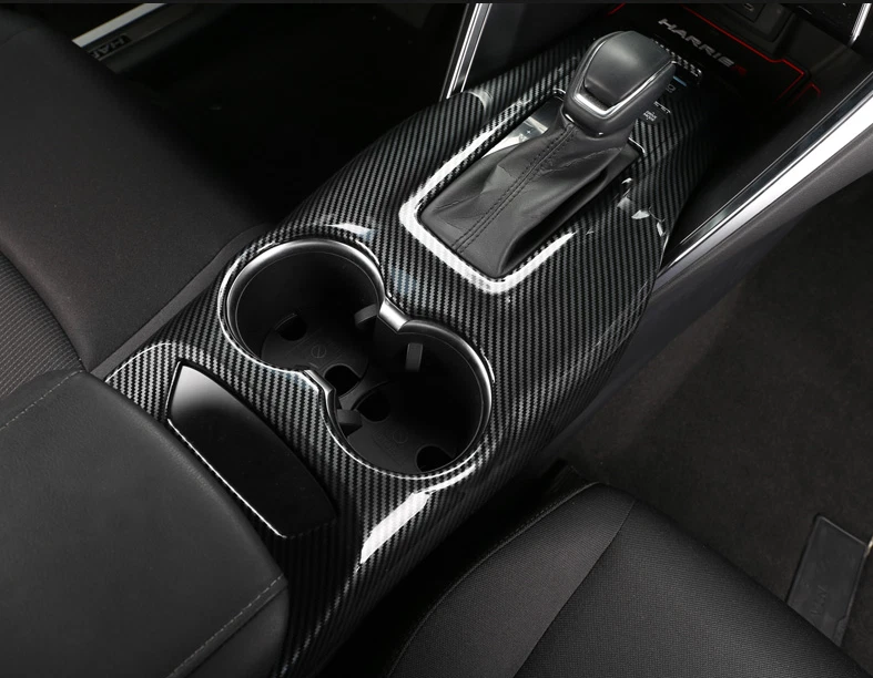 For Toyota Venza 2021-2024 Carbon Fiber Style Central Console Gear Shift Panel - Изображение 3 из 4