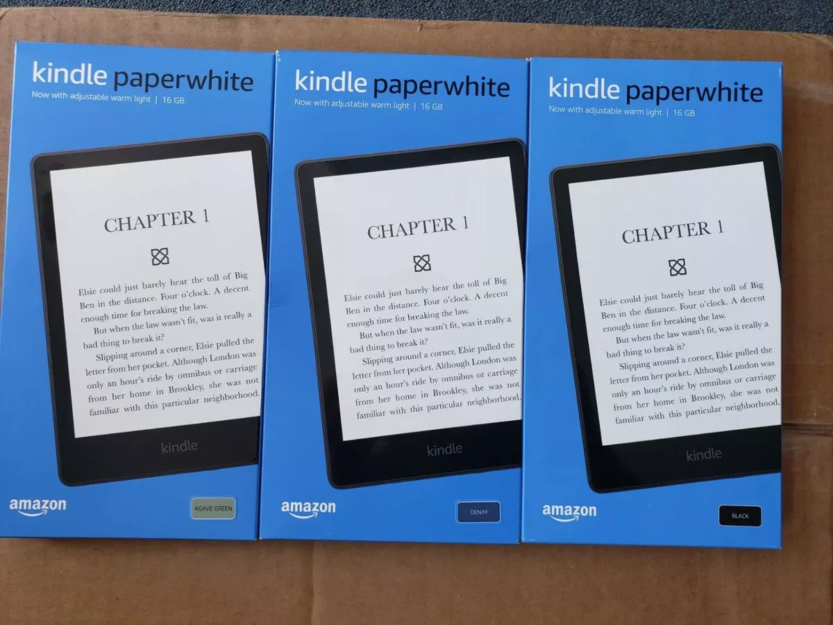 New Amazon Kindle Paperwhite 11th Gen 16GB, Wi-Fi, 6.8