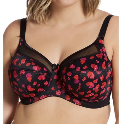 Goddess Kayla Banded Underwire Bra #6162 US Size DD- K Dark Romance NWT