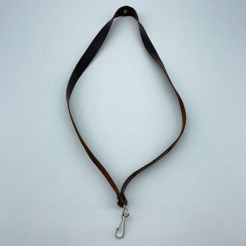 HANDMADE Leather Lanyard Brown 16in Western Cowboy Hat Key Holder