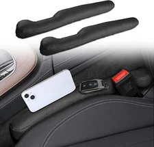 2pcs Car Seat Gap Filler Universal Fit Organizer Stop Things from Dropping Under